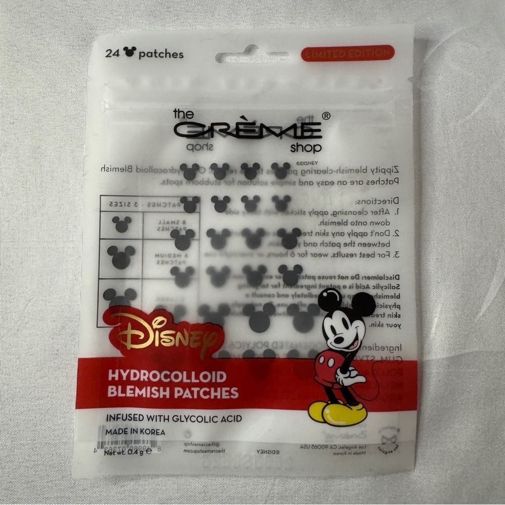 The Crème Shop Disney Hydrocolloid Blemish Patches